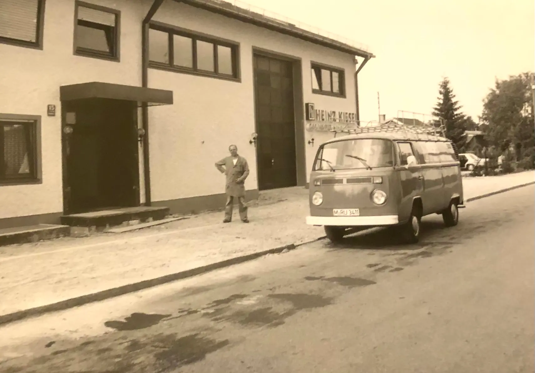 Historisches Firmenbild aus dem Jahr 1978