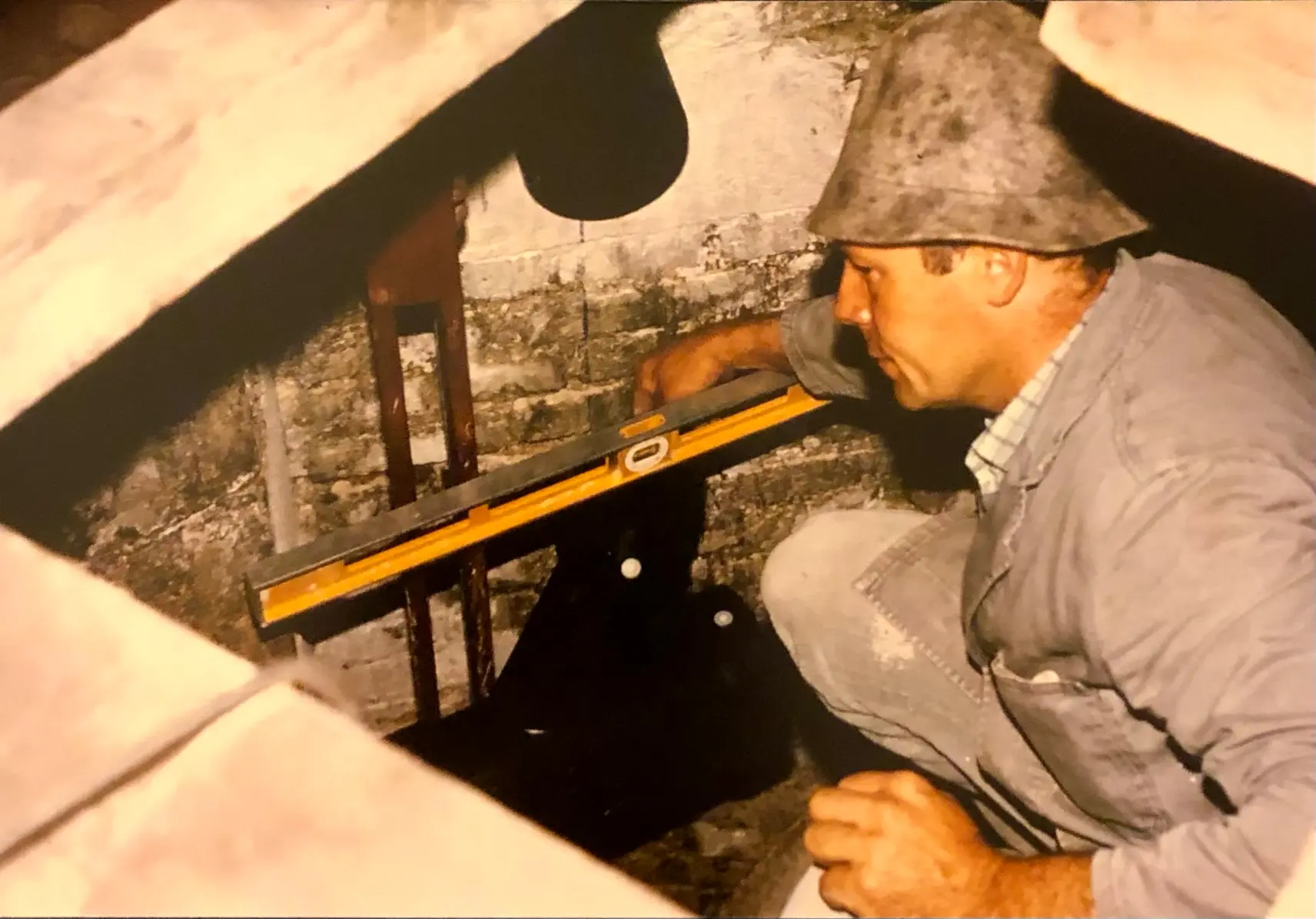 Historischer Betriebssitz im Jahr 1988